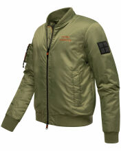 Stone Harbour Berkoo Herren Bomber Jacke Olive Größe S - Gr. S