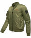 Stone Harbour Berkoo Herren Bomber Jacke Olive Größe S - Gr. S