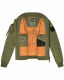 Stone Harbour Berkoo Herren Bomber Jacke Olive Größe S - Gr. S