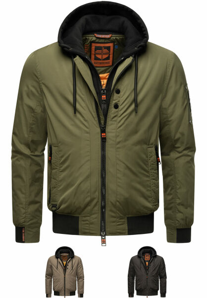 Stone Harbour Hoobo Herren Bomber Jacke