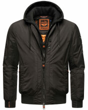 Stone Harbour Hoobo Herren Bomber Jacke Schwarz Größe L - Gr. L
