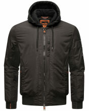 Stone Harbour Hoobo Herren Bomber Jacke Schwarz Größe L - Gr. L