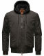 Stone Harbour Hoobo Herren Bomber Jacke Schwarz Größe L - Gr. L