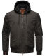 Stone Harbour Hoobo Herren Bomber Jacke Schwarz Größe XXXL - Gr. 3XL