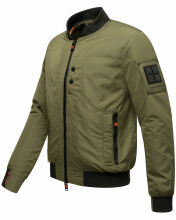 Stone Harbour Hoobo Herren Bomber Jacke Gruen Gr&ouml;&szlig;e XL - Gr. XL