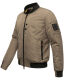 Stone Harbour Hoobo Herren Bomber Jacke Braun Größe S - Gr. S