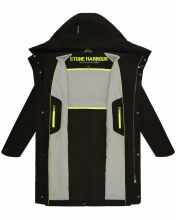 Stone Harbour Yaroon leichte Herren Übergangs Jacke Schwarz Größe XXXL - Gr. 3XL