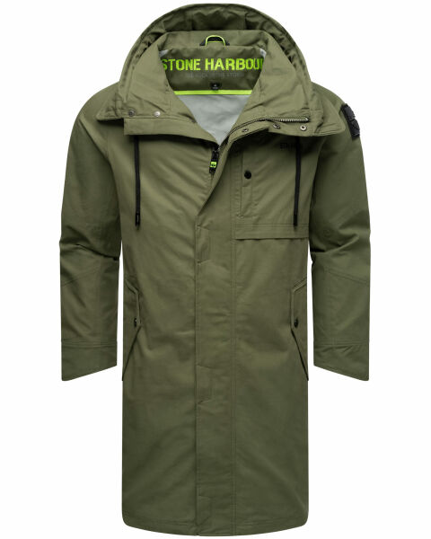 Stone Harbour Yaroon leichte Herren Übergangs Jacke Olive Größe XXL - Gr. 2XL