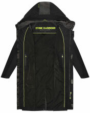 Stone Harbour Zafaar leichte Herren Regenjacke Schwarz Größe S - Gr. S