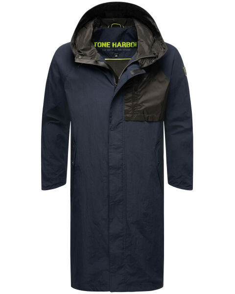 Stone Harbour Zafaar leichte Herren Regenjacke Navy Größe S - Gr. S