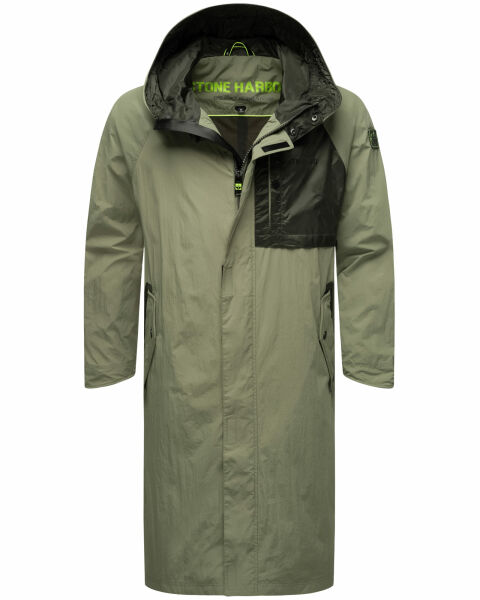 Stone Harbour Zafaar leichte Herren Regenjacke Light Olive Größe S - Gr. S