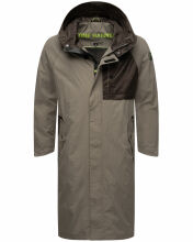 Stone Harbour Zafaar leichte Herren Regenjacke Braun Größe S - Gr. S