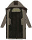 Stone Harbour Zafaar leichte Herren Regenjacke Braun Größe S - Gr. S
