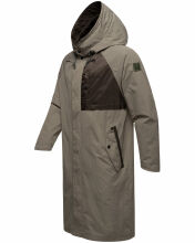 Stone Harbour Zafaar leichte Herren Regenjacke Braun Größe XXXL - Gr. 3XL