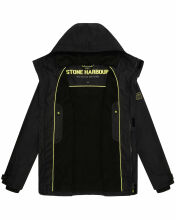 Stone Harbour Zanjaar Herren Übergangs Jacke Schwarz Größe XXL - Gr. 2XL