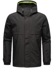 Stone Harbour Zanjaar Herren Übergangs Jacke Schwarz Größe XXXL - Gr. 3XL
