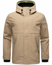 Stone Harbour Zanjaar Herren Übergangs Jacke Sand Beige Größe S - Gr. S