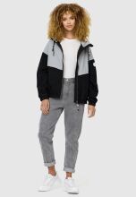 Marikoo Liubkaa leichte Damen Übergangs Jacke Schwarz Größe 3XL - Gr. 46