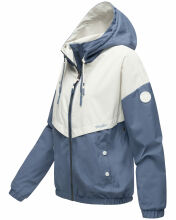 Marikoo Liubkaa leichte Damen &Uuml;bergangs Jacke Dusty Blue Gr&ouml;&szlig;e S - Gr. 36