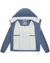 Marikoo Liubkaa leichte Damen &Uuml;bergangs Jacke Dusty Blue Gr&ouml;&szlig;e L - Gr. 40