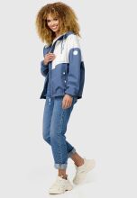 Marikoo Liubkaa leichte Damen &Uuml;bergangs Jacke Dusty Blue Gr&ouml;&szlig;e XXL - Gr. 44