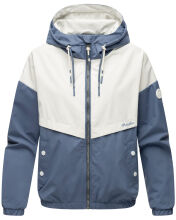 Marikoo Liubkaa leichte Damen &Uuml;bergangs Jacke Dusty Blue Gr&ouml;&szlig;e XXL - Gr. 44