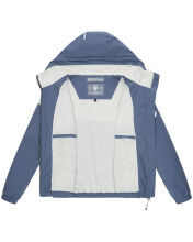 Marikoo Liubkaa leichte Damen &Uuml;bergangs Jacke Dusty Blue Gr&ouml;&szlig;e XXL - Gr. 44