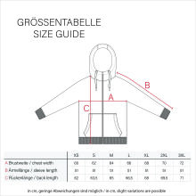 Marikoo Liubkaa leichte Damen &Uuml;bergangs Jacke Dusty Blue Gr&ouml;&szlig;e XXL - Gr. 44