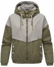 Marikoo Liubkaa leichte Damen &Uuml;bergangs Jacke Dusty Olive Gr&ouml;&szlig;e M - Gr. 38