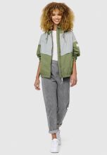 Marikoo Liubkaa leichte Damen &Uuml;bergangs Jacke Dusty Olive Gr&ouml;&szlig;e M - Gr. 38
