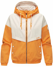 Marikoo Liubkaa leichte Damen &Uuml;bergangs Jacke Apricot Sorbet Gr&ouml;&szlig;e L - Gr. 40