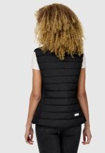 Marikoo Reimii leichte Damen Stepp Weste Schwarz Größe XL - Gr. 42