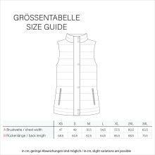 Marikoo Reimii leichte Damen Stepp Weste Schwarz Größe XL - Gr. 42