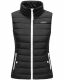 Marikoo Reimii leichte Damen Stepp Weste Schwarz Größe XL - Gr. 42