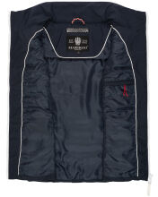 Marikoo Reimii leichte Damen Stepp Weste Navy Gr&ouml;&szlig;e S - Gr. 36