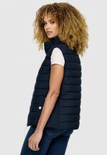 Marikoo Reimii leichte Damen Stepp Weste Navy Gr&ouml;&szlig;e XXL - Gr. 44