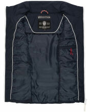 Marikoo Reimii leichte Damen Stepp Weste Navy Gr&ouml;&szlig;e XXL - Gr. 44