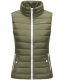 Marikoo Reimii leichte Damen Stepp Weste Olive Größe S - Gr. 36