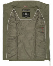 Marikoo Reimii leichte Damen Stepp Weste Olive Gr&ouml;&szlig;e L - Gr. 40