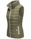 Marikoo Reimii leichte Damen Stepp Weste Olive Größe XXL - Gr. 44