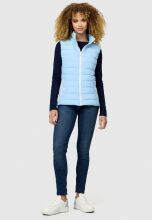 Marikoo Reimii leichte Damen Stepp Weste Baby Blue Größe S - Gr. 36