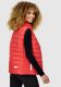 Marikoo Reimii leichte Damen Stepp Weste Coral Red Größe M - Gr. 38