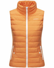 Marikoo Reimii leichte Damen Stepp Weste Apricot Sorbet Größe XS - Gr. 34