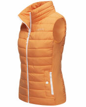 Marikoo Reimii leichte Damen Stepp Weste Apricot Sorbet Größe XS - Gr. 34