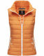 Marikoo Reimii leichte Damen Stepp Weste Apricot Sorbet Größe XS - Gr. 34