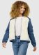Marikoo Sayoo leichte Damen Übergangs Jacke Dusty Blue Größe XXL - Gr. 44