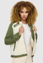 Marikoo Sayoo leichte Damen Übergangs Jacke Dusty Olive Größe S - Gr. 36