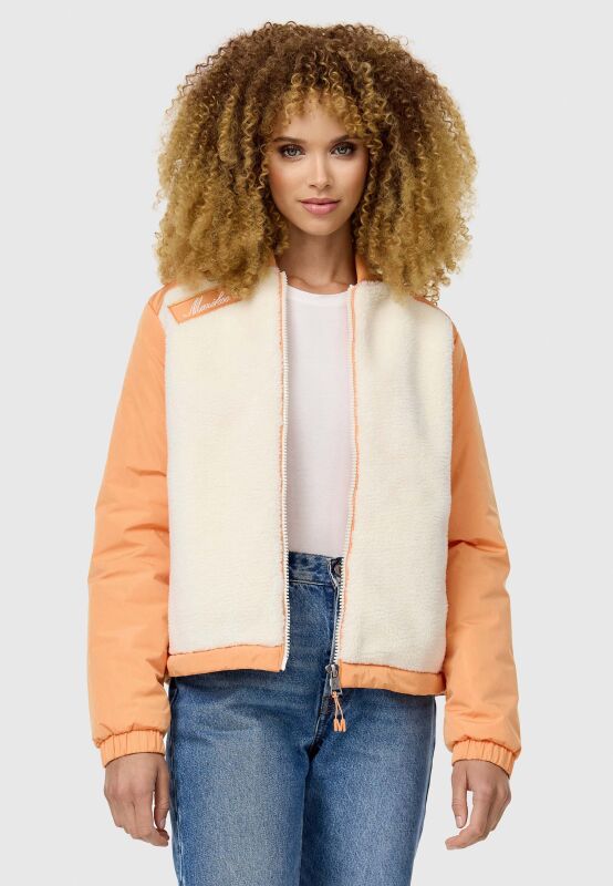 Marikoo Sayoo leichte Damen Übergangs Jacke Apricot Sorbet