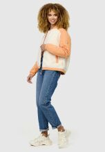 Marikoo Sayoo leichte Damen &Uuml;bergangs Jacke Apricot Sorbet Gr&ouml;&szlig;e XXL - Gr. 44