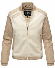 Marikoo Sayoo leichte Damen Übergangs Jacke Beige Größe XXL - Gr. 44
